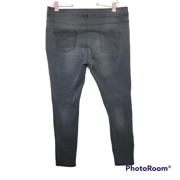 Manguun Dark Gray Skinny Jeans - Picture 2 of 12